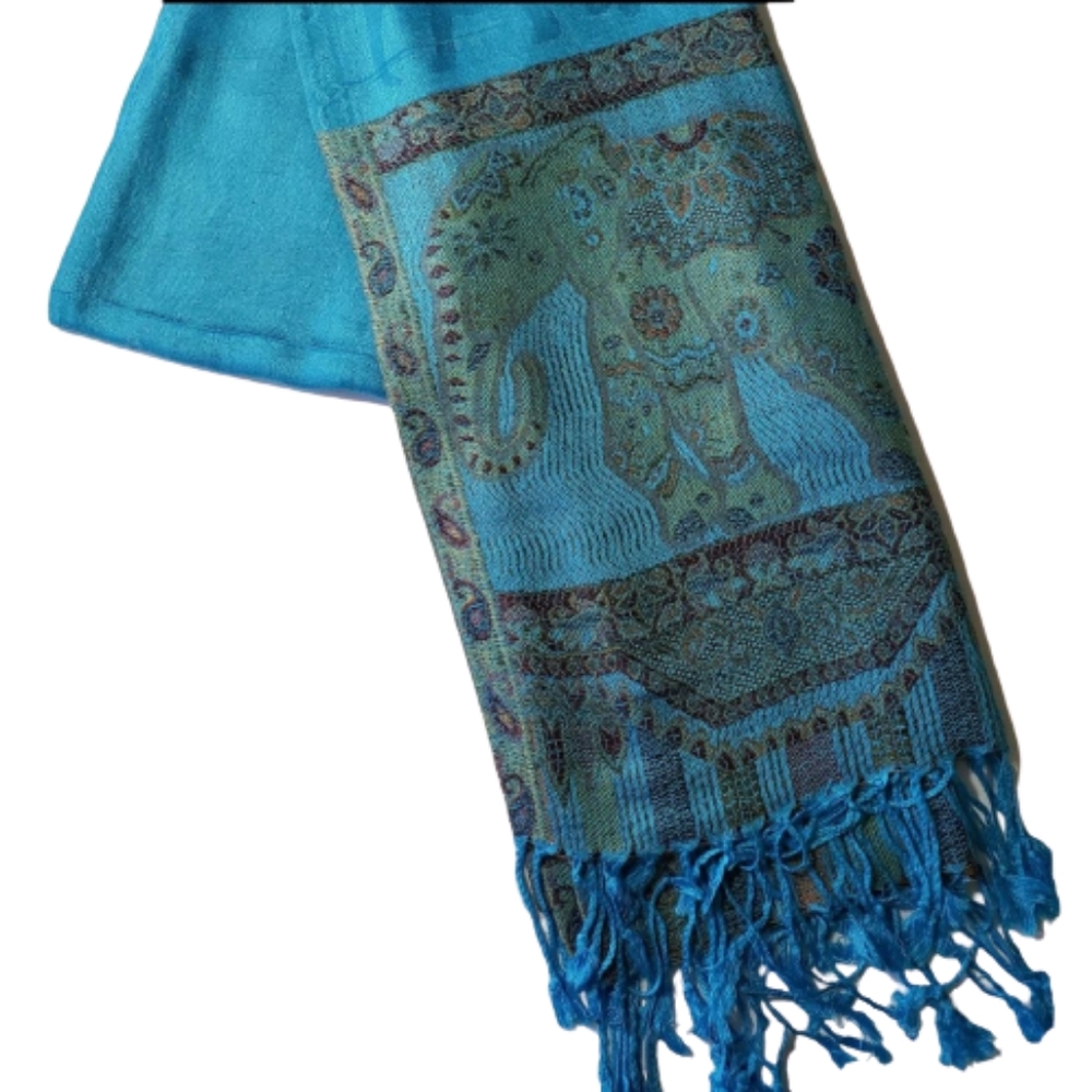 ❌CLOSEOUT❌ Artic BLUE Handmade Pashmia/Shawl